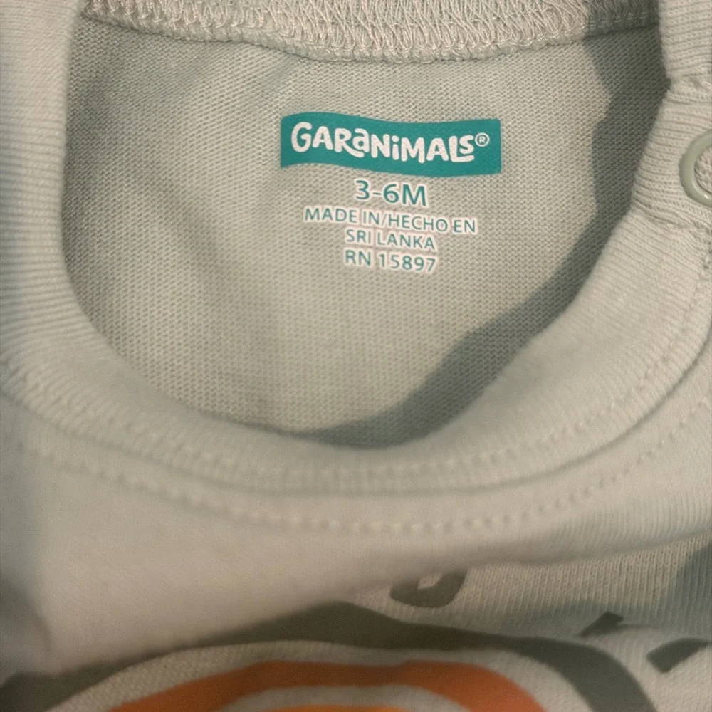 Garanimals Red and Green Long Sleeve Bodysuit Set
